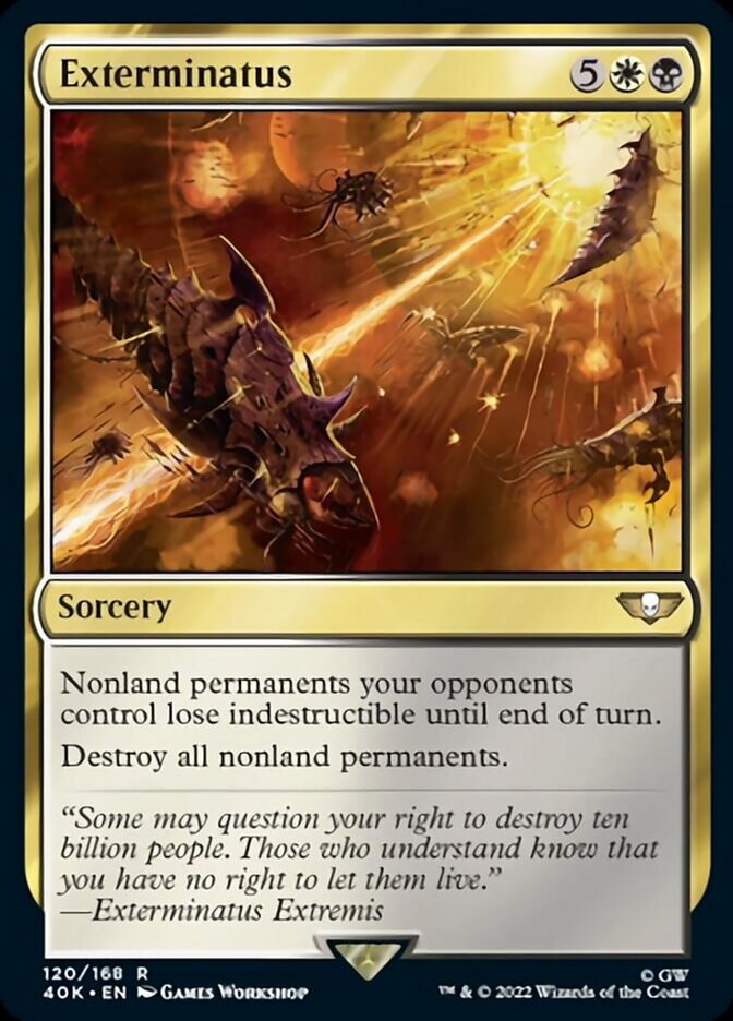 Exterminatus (Surge Foil) [Warhammer 40,000] MTG Single Magic: The Gathering    | Red Claw Gaming