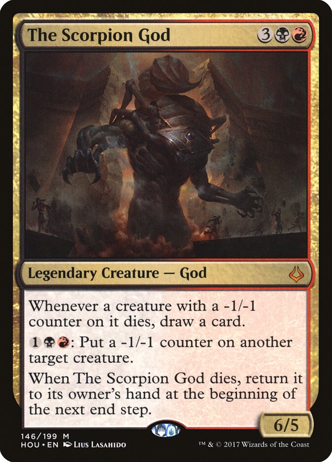 The Scorpion God [Hour of Devastation] MTG Single Magic: The Gathering    | Red Claw Gaming
