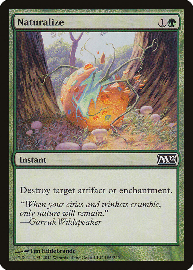 Naturalize [Magic 2012] MTG Single Magic: The Gathering    | Red Claw Gaming