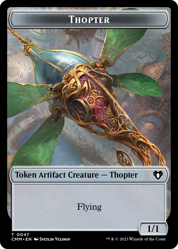 Thopter Token [Commander Masters Tokens] MTG Single Magic: The Gathering    | Red Claw Gaming