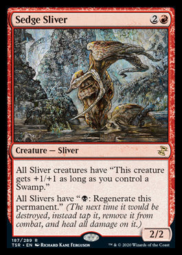 Sedge Sliver [Time Spiral Remastered] MTG Single Magic: The Gathering    | Red Claw Gaming