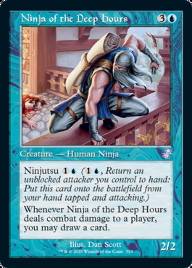 Ninja of the Deep Hours (Timeshifted) [Time Spiral Remastered] MTG Single Magic: The Gathering    | Red Claw Gaming