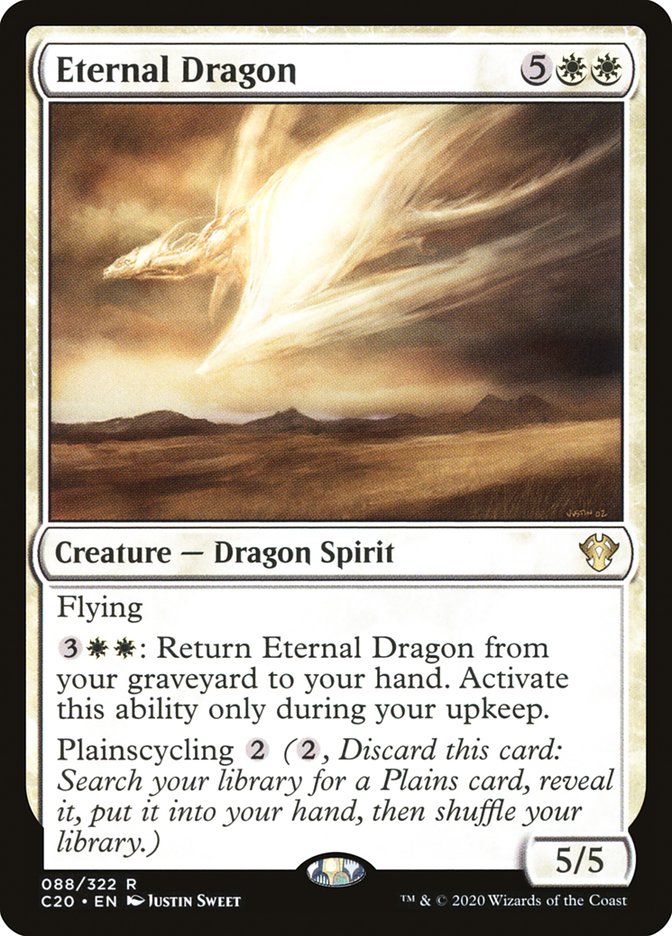 Eternal Dragon [Commander 2020] MTG Single Magic: The Gathering    | Red Claw Gaming
