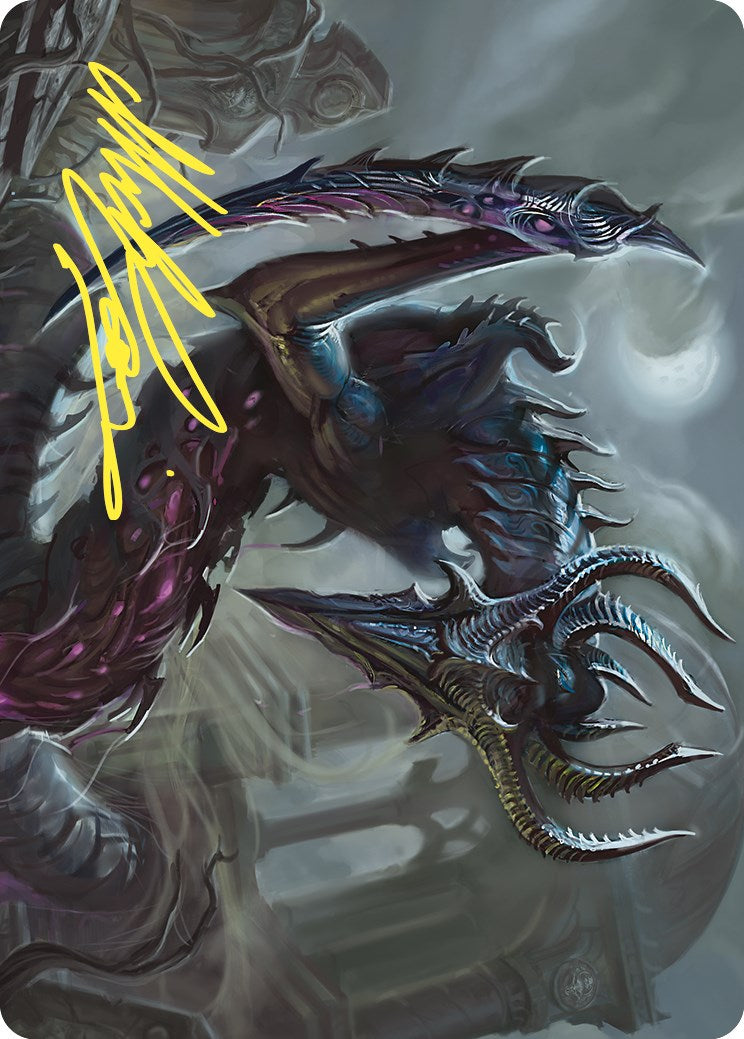 Crypt Sliver Art Card (Gold-Stamped Signature) [Commander Masters Art Series] MTG Single Magic: The Gathering    | Red Claw Gaming
