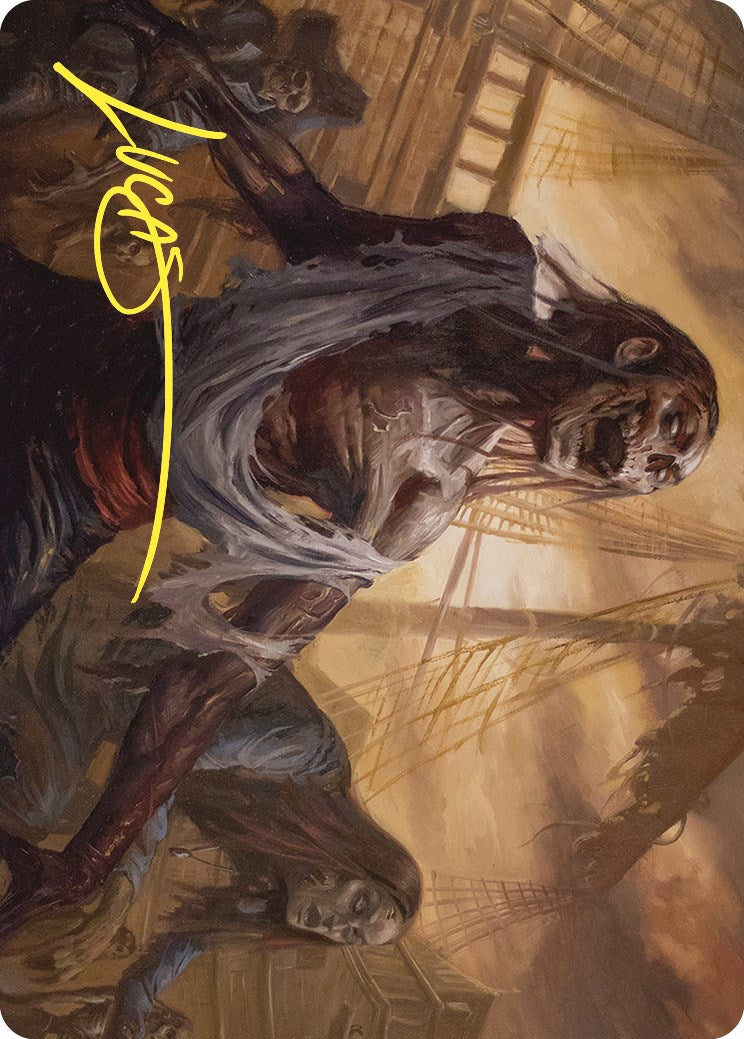 Rise from the Tides Art Card (Gold-Stamped Signature) [Commander Masters Art Series] MTG Single Magic: The Gathering    | Red Claw Gaming