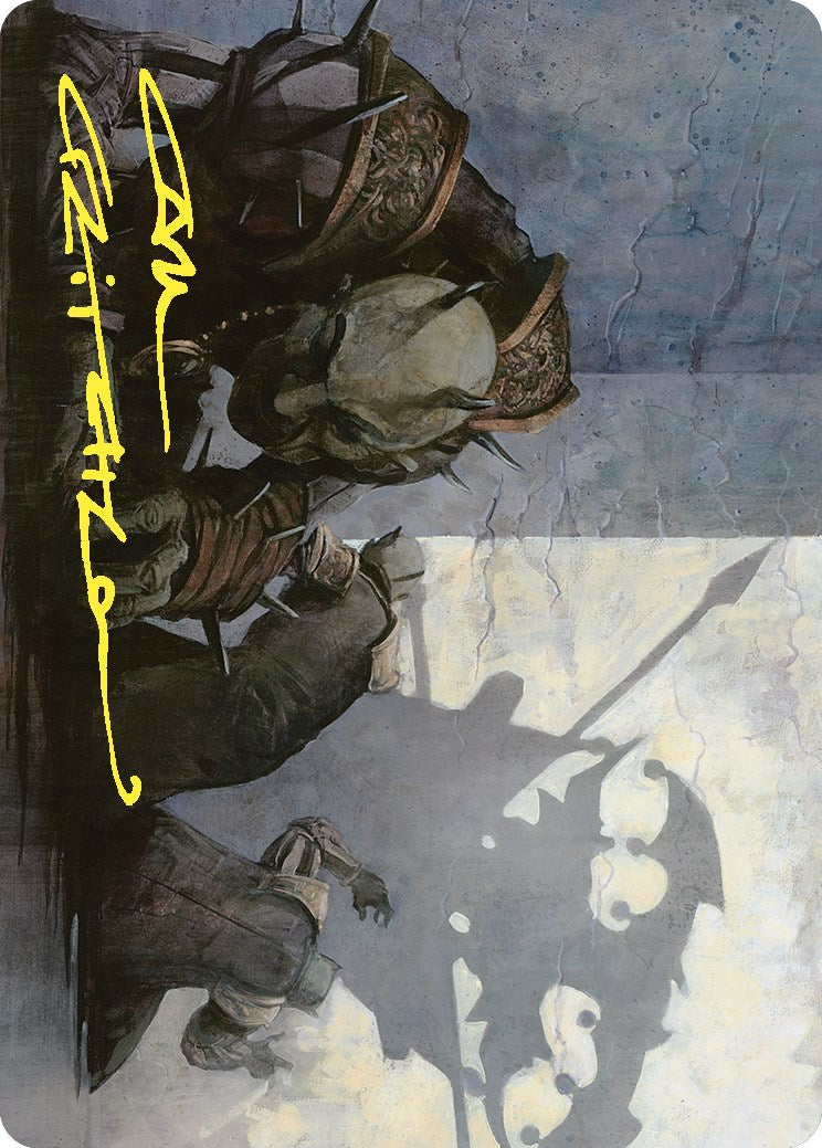 Decree of Pain Art Card (Gold-Stamped Signature) [Commander Masters Art Series] MTG Single Magic: The Gathering    | Red Claw Gaming