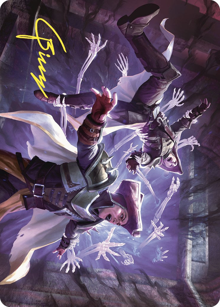 Grave Pact Art Card (Gold-Stamped Signature) [Commander Masters Art Series] MTG Single Magic: The Gathering    | Red Claw Gaming