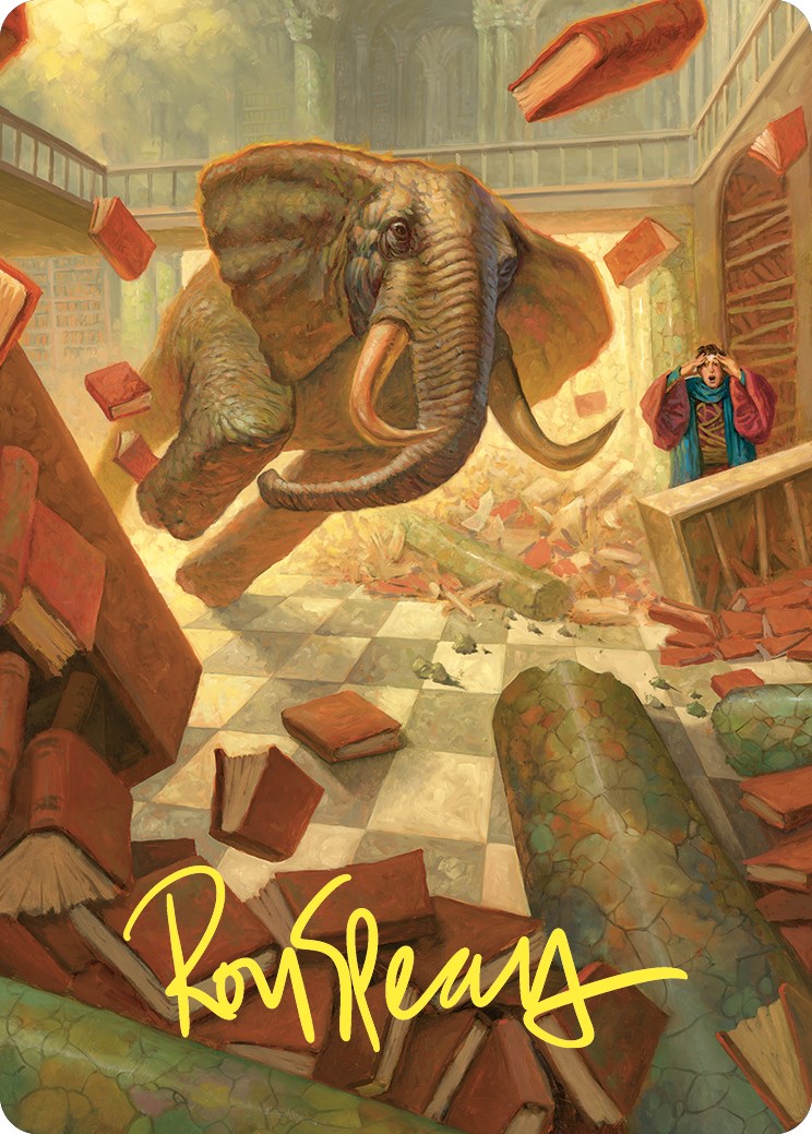 Generous Gift Art Card (Gold-Stamped Signature) [Commander Masters Art Series] MTG Single Magic: The Gathering    | Red Claw Gaming