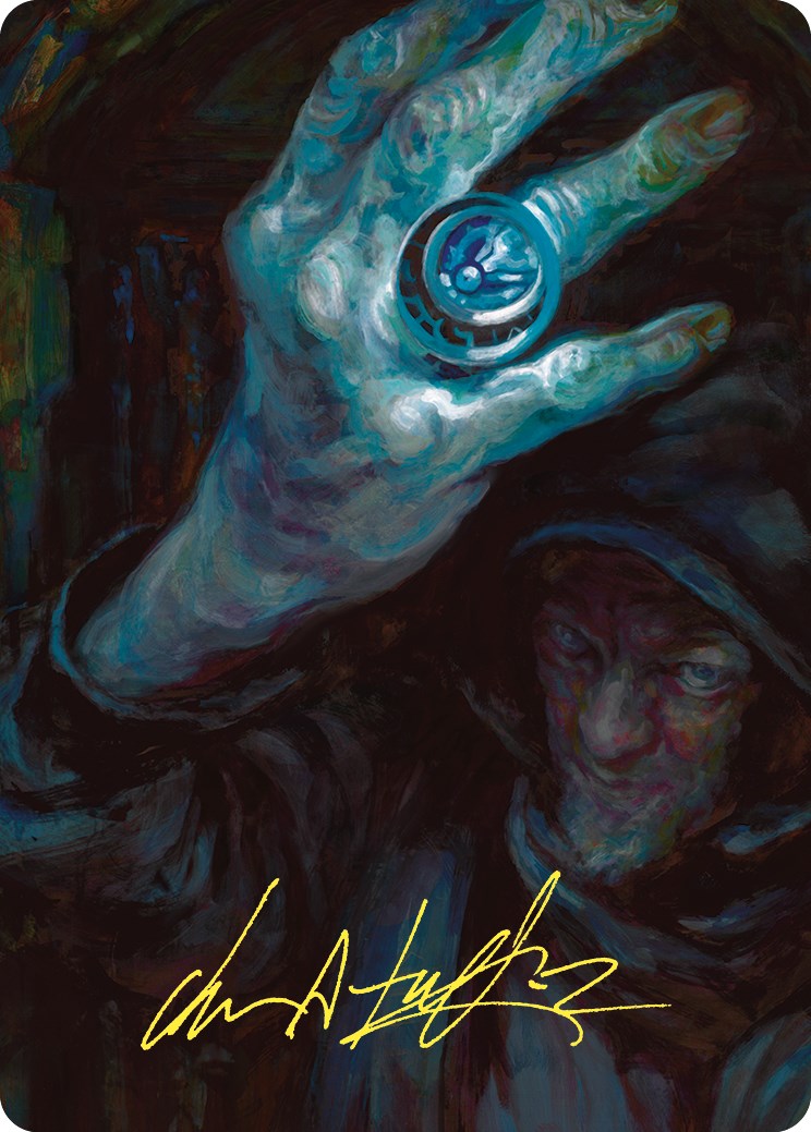 Arcane Signet Art Card (Gold-Stamped Signature) [Commander Masters Art Series] MTG Single Magic: The Gathering    | Red Claw Gaming