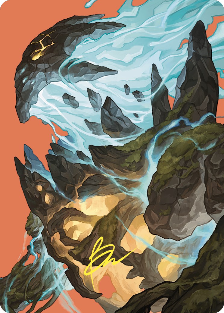 Maelstrom Wanderer Art Card (Gold-Stamped Signature) [Commander Masters Art Series] MTG Single Magic: The Gathering    | Red Claw Gaming