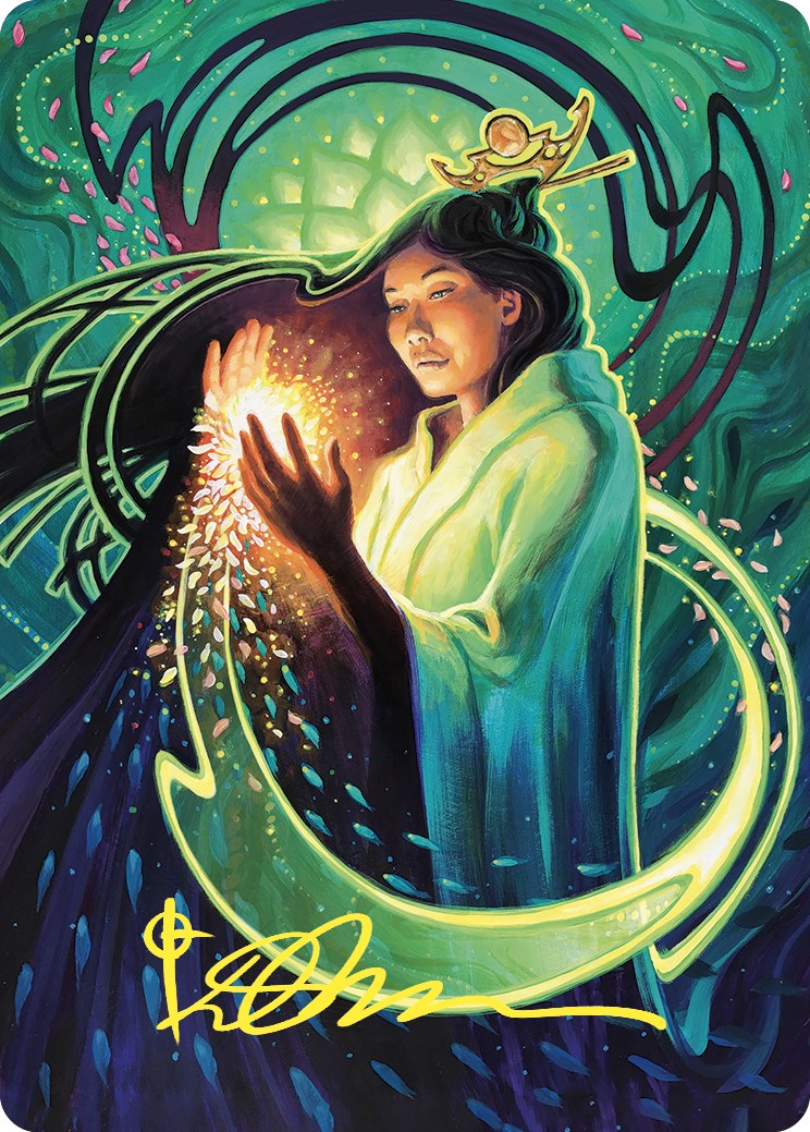 Obscuring Haze Art Card (Gold-Stamped Signature) [Commander Masters Art Series] MTG Single Magic: The Gathering    | Red Claw Gaming