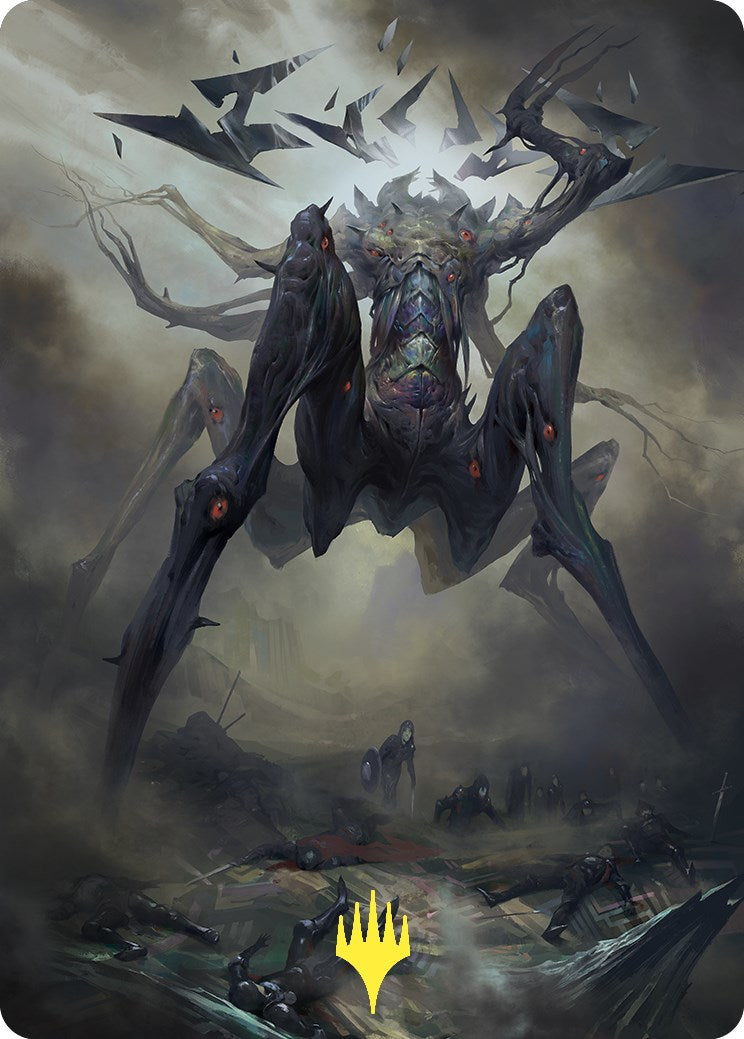 It That Betrays Art Card (Gold-Stamped) [Commander Masters Art Series] MTG Single Magic: The Gathering    | Red Claw Gaming