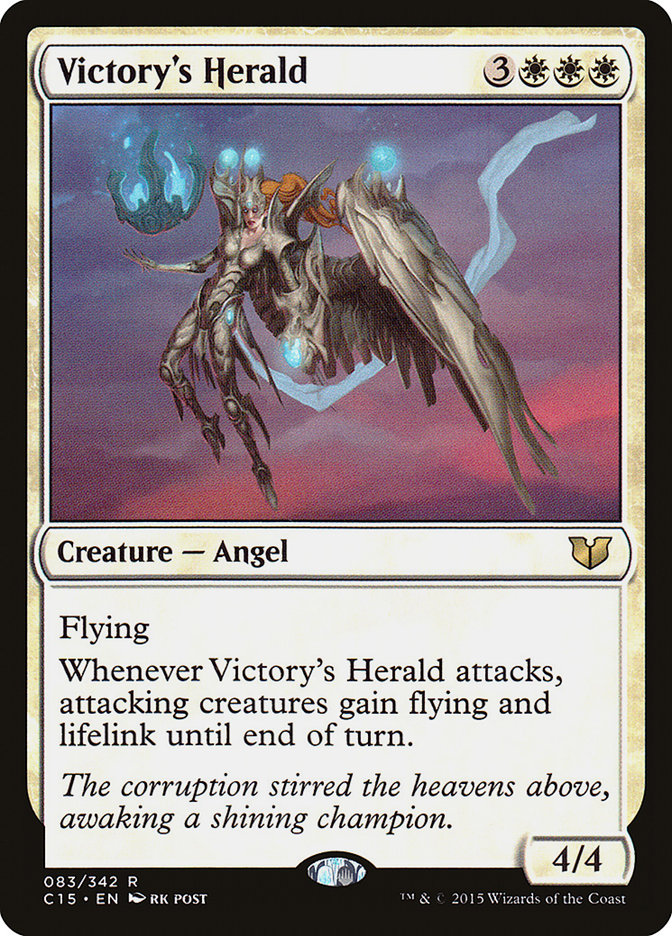 Victory's Herald [Commander 2015] MTG Single Magic: The Gathering    | Red Claw Gaming