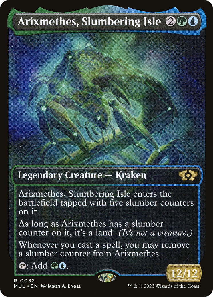 Arixmethes, Slumbering Isle [Multiverse Legends] MTG Single Magic: The Gathering    | Red Claw Gaming