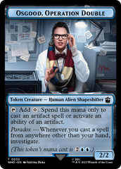 Alien // Osgood, Operation Double Double-Sided Token [Doctor Who Tokens] MTG Single Magic: The Gathering    | Red Claw Gaming
