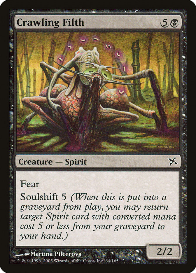 Crawling Filth [Betrayers of Kamigawa] MTG Single Magic: The Gathering    | Red Claw Gaming