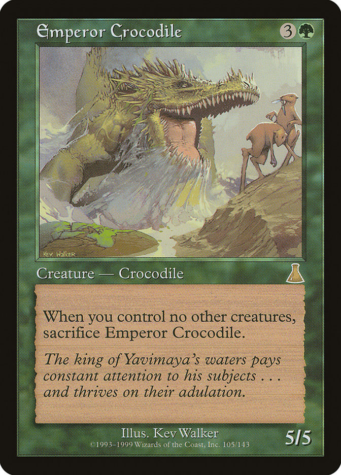 Emperor Crocodile [Urza's Destiny] MTG Single Magic: The Gathering    | Red Claw Gaming