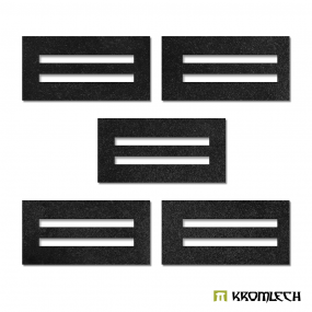 50mm x 25mm Cavalry Bases (5) Minatures Kromlech    | Red Claw Gaming