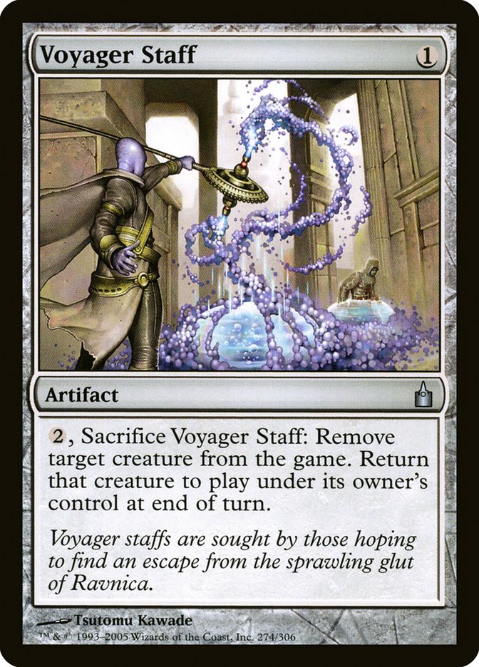 Voyager Staff [Ravnica: City of Guilds] MTG Single Magic: The Gathering    | Red Claw Gaming