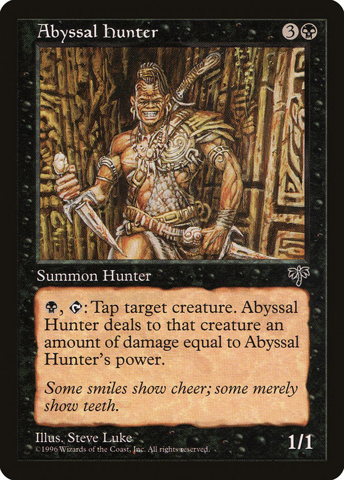 Abyssal Hunter [Mirage] MTG Single Magic: The Gathering    | Red Claw Gaming