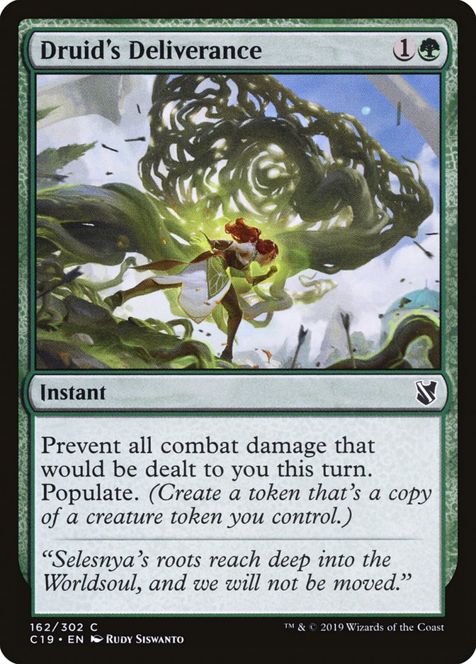 Druid's Deliverance [Commander 2019] MTG Single Magic: The Gathering    | Red Claw Gaming
