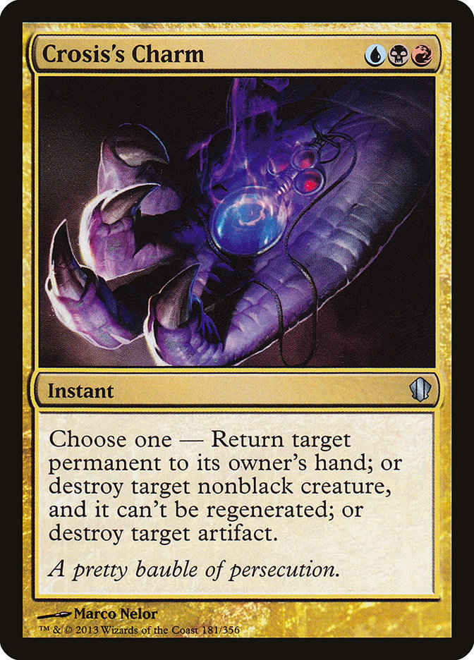Crosis's Charm [Commander 2013] MTG Single Magic: The Gathering    | Red Claw Gaming