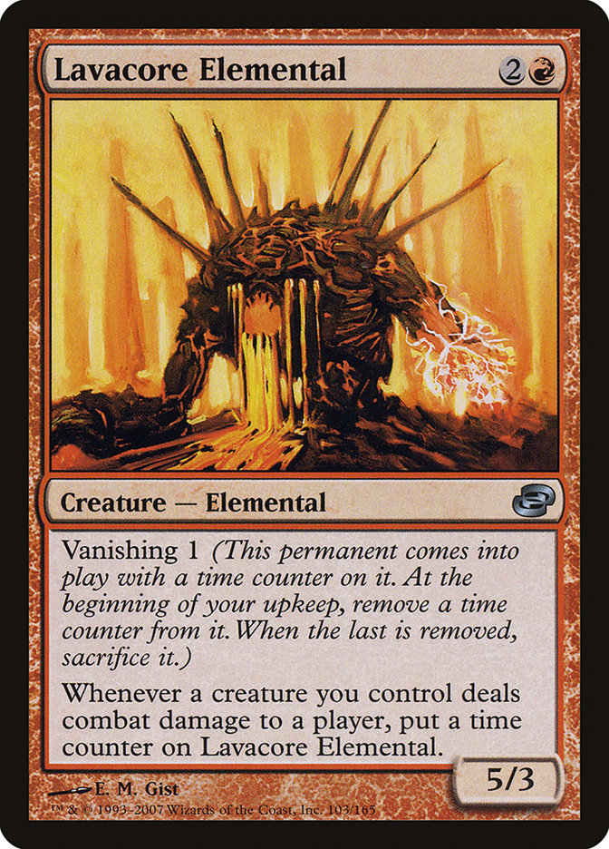 Lavacore Elemental [Planar Chaos] MTG Single Magic: The Gathering    | Red Claw Gaming
