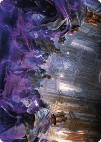Eerie Interference Art Card [Wilds of Eldraine Art Series] MTG Single Magic: The Gathering    | Red Claw Gaming