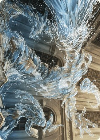 Splashy Spellcaster Art Card [Wilds of Eldraine Art Series] MTG Single Magic: The Gathering    | Red Claw Gaming