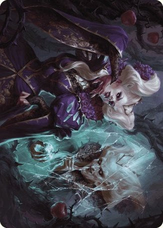 Conceited Witch Art Card [Wilds of Eldraine Art Series] MTG Single Magic: The Gathering    | Red Claw Gaming