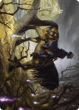 Rowan's Grim Search Art Card [Wilds of Eldraine Art Series] MTG Single Magic: The Gathering    | Red Claw Gaming