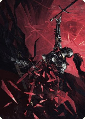 Shatter the Oath Art Card [Wilds of Eldraine Art Series] MTG Single Magic: The Gathering    | Red Claw Gaming