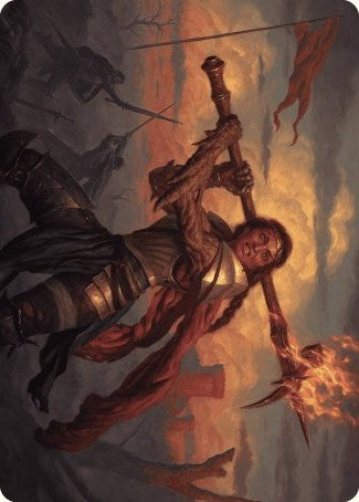 Imodane, the Pyrohammer Art Card [Wilds of Eldraine Art Series] MTG Single Magic: The Gathering    | Red Claw Gaming