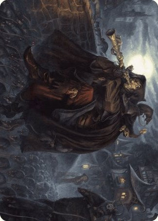 Totentanz, Swarm Piper Art Card [Wilds of Eldraine Art Series] MTG Single Magic: The Gathering    | Red Claw Gaming