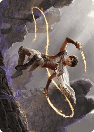 Kellan, the Fae-Blooded Art Card [Wilds of Eldraine Art Series] MTG Single Magic: The Gathering    | Red Claw Gaming