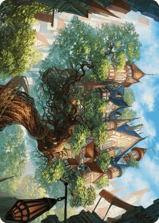 Edgewall Inn Art Card [Wilds of Eldraine Art Series] MTG Single Magic: The Gathering    | Red Claw Gaming