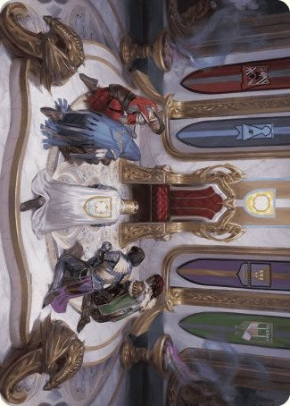 Throne of Eldraine Art Card [Wilds of Eldraine Art Series] MTG Single Magic: The Gathering    | Red Claw Gaming
