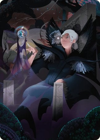 Eriette of the Charmed Apple Art Card [Wilds of Eldraine Art Series] MTG Single Magic: The Gathering    | Red Claw Gaming