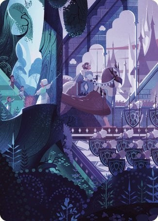 As Foretold Art Card [Wilds of Eldraine Art Series] MTG Single Magic: The Gathering    | Red Claw Gaming