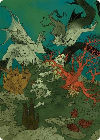 Curiosity Art Card [Wilds of Eldraine Art Series] MTG Single Magic: The Gathering    | Red Claw Gaming