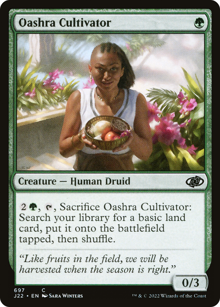 Oashra Cultivator [Jumpstart 2022] MTG Single Magic: The Gathering    | Red Claw Gaming