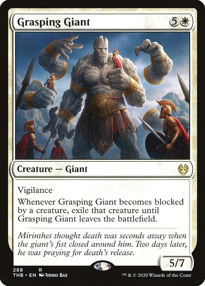 Grasping Giant [Theros Beyond Death] MTG Single Magic: The Gathering    | Red Claw Gaming