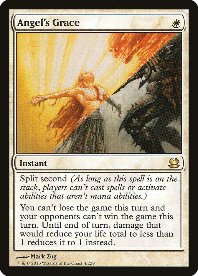 Angel's Grace [Modern Masters] MTG Single Magic: The Gathering    | Red Claw Gaming