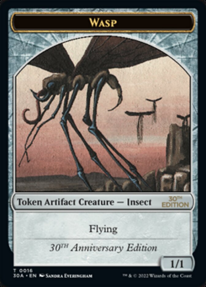 Wasp Token [30th Anniversary Tokens] MTG Single Magic: The Gathering    | Red Claw Gaming