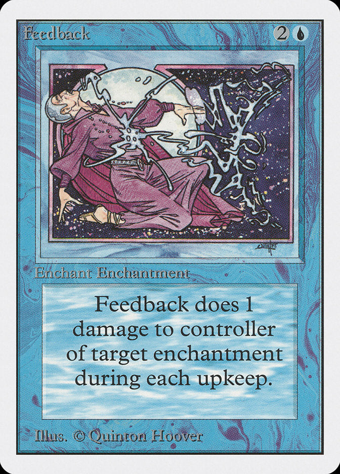 Feedback [Unlimited Edition] MTG Single Magic: The Gathering    | Red Claw Gaming