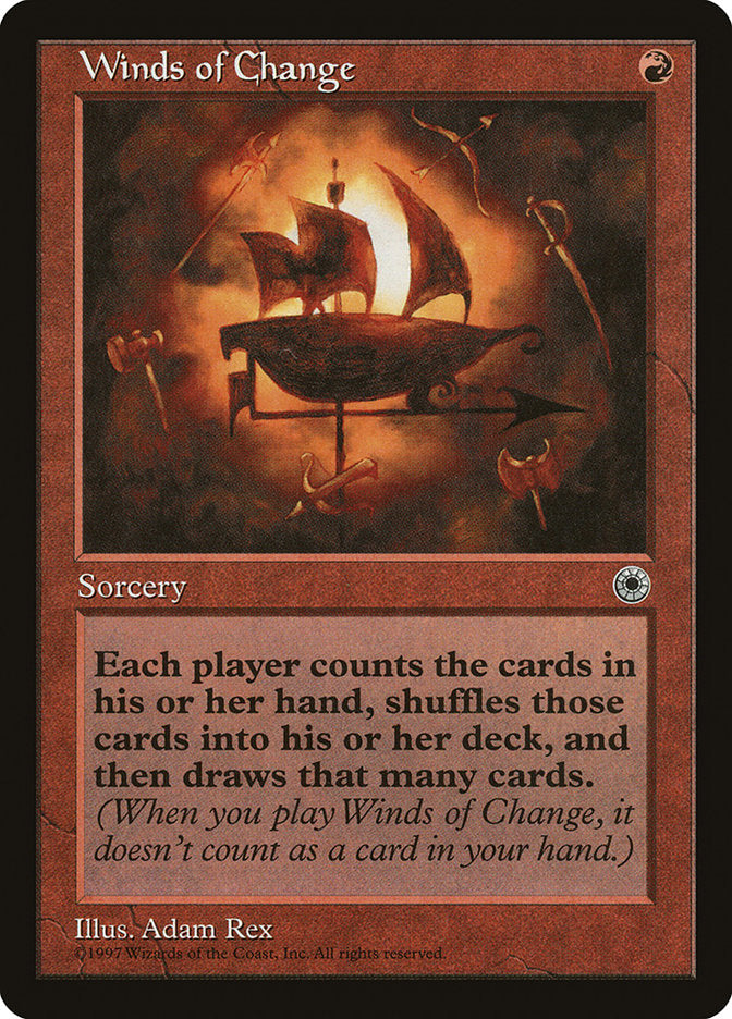 Winds of Change [Portal] MTG Single Magic: The Gathering    | Red Claw Gaming