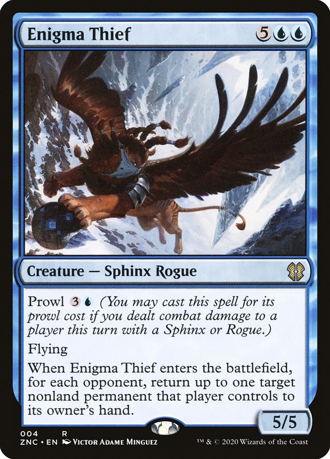 Enigma Thief [Zendikar Rising Commander] MTG Single Magic: The Gathering    | Red Claw Gaming