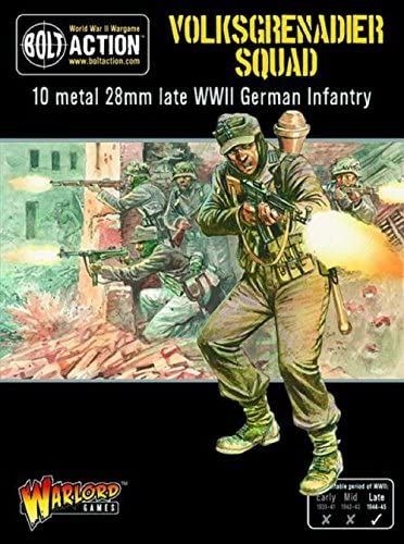 Volksgrenadiers (10 Models) Germany Warlord Games    | Red Claw Gaming