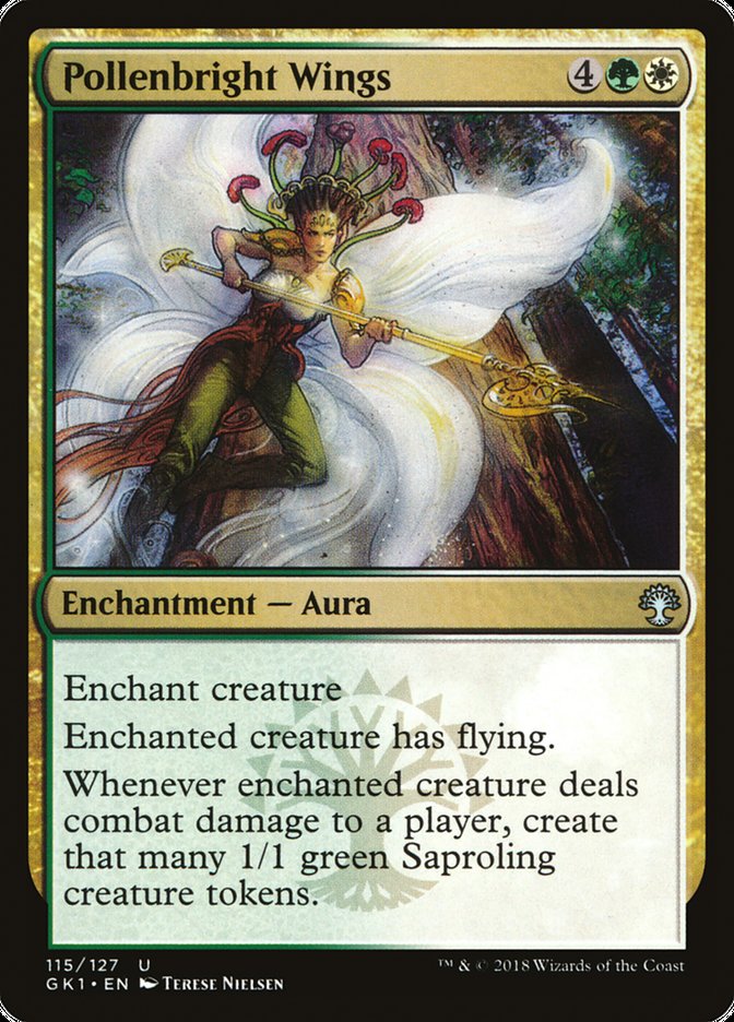 Pollenbright Wings [Guilds of Ravnica Guild Kit] MTG Single Magic: The Gathering    | Red Claw Gaming