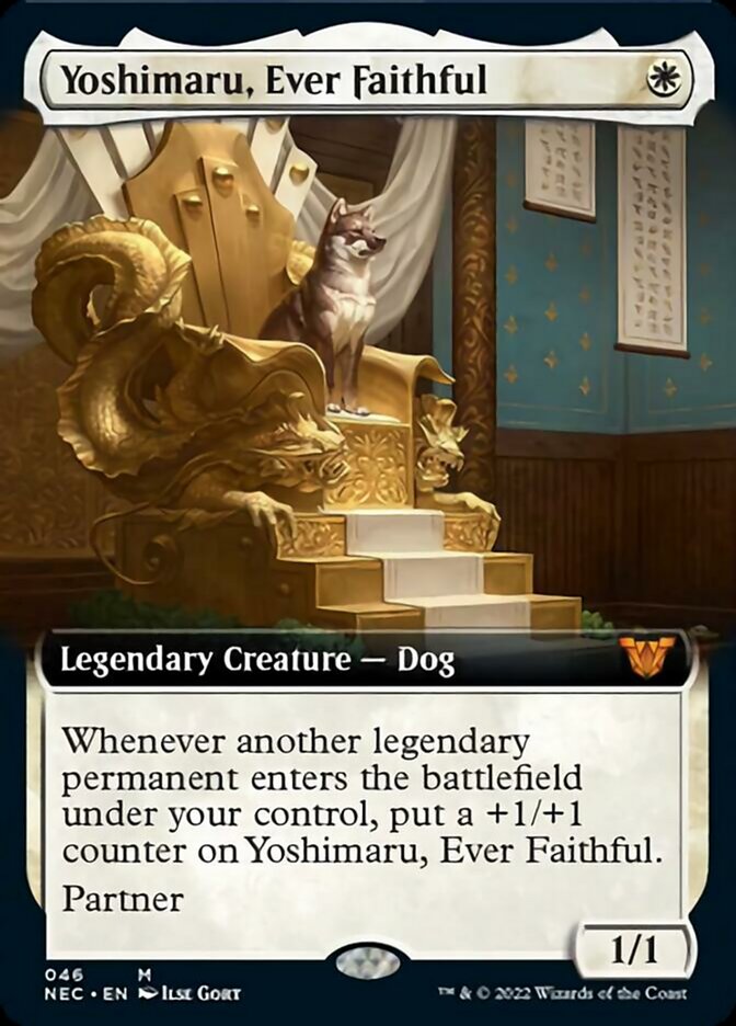 Yoshimaru, Ever Faithful (Extended Art) [Kamigawa: Neon Dynasty Commander] MTG Single Magic: The Gathering    | Red Claw Gaming